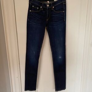 Rag & Bone Dark Wash Skinny Jeans